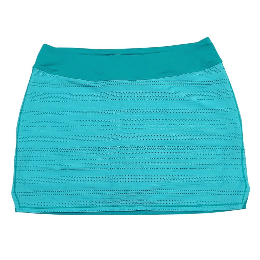 Under Armour Skort Womens XL Green Semi-Fitted Athletic Golf Tennis Sporty